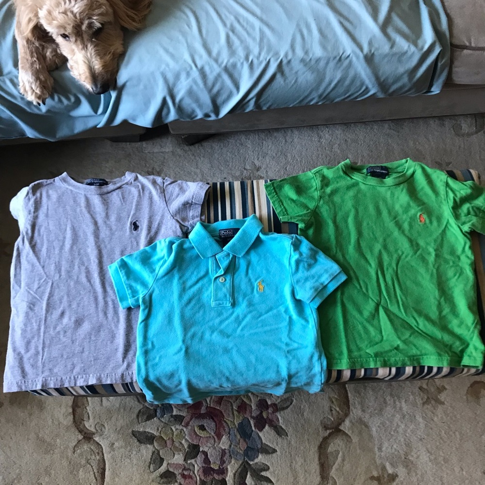 Ralph Lauren 3T T-shirts; $12 for all three